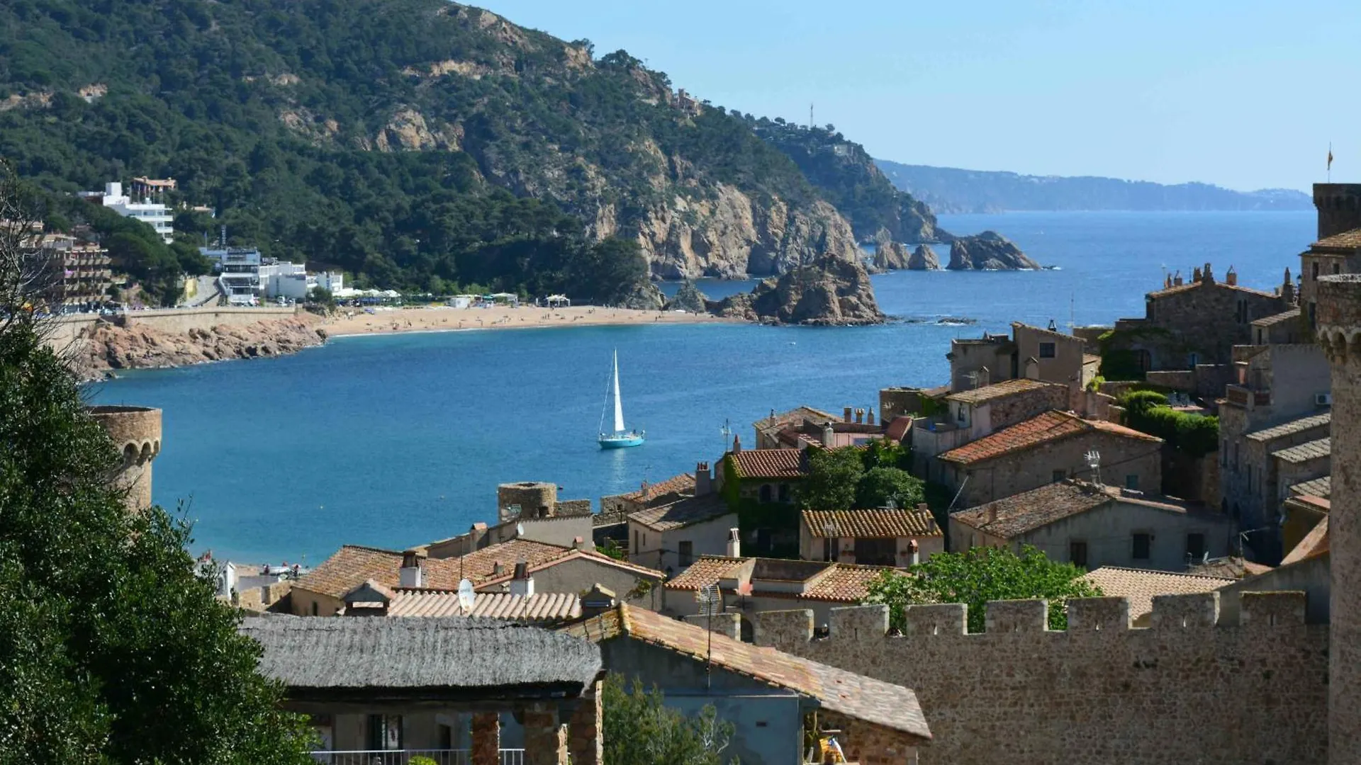 Apartamento Terrassa 1 Gran Terraza Y Vistas Tossa de Mar Španělsko