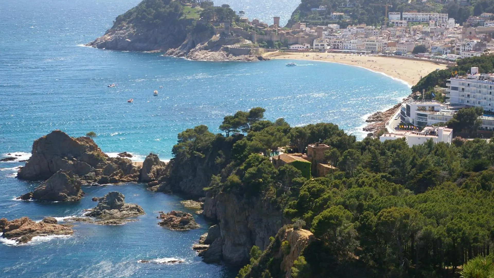 Apartamento Terrassa 1 Gran Terraza Y Vistas Tossa de Mar Apartmán