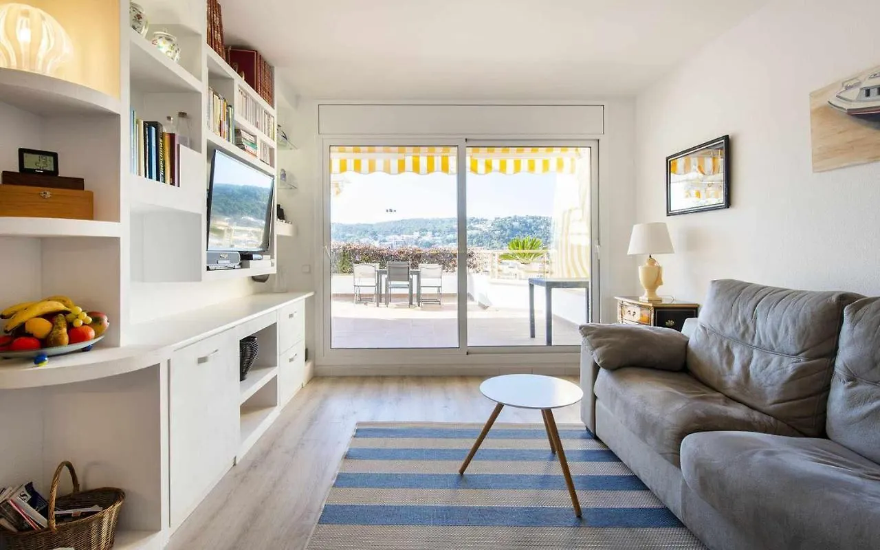 Apartamento Terrassa 1 - Gran Terraza Y Vistas Tossa de Mar Hiszpania